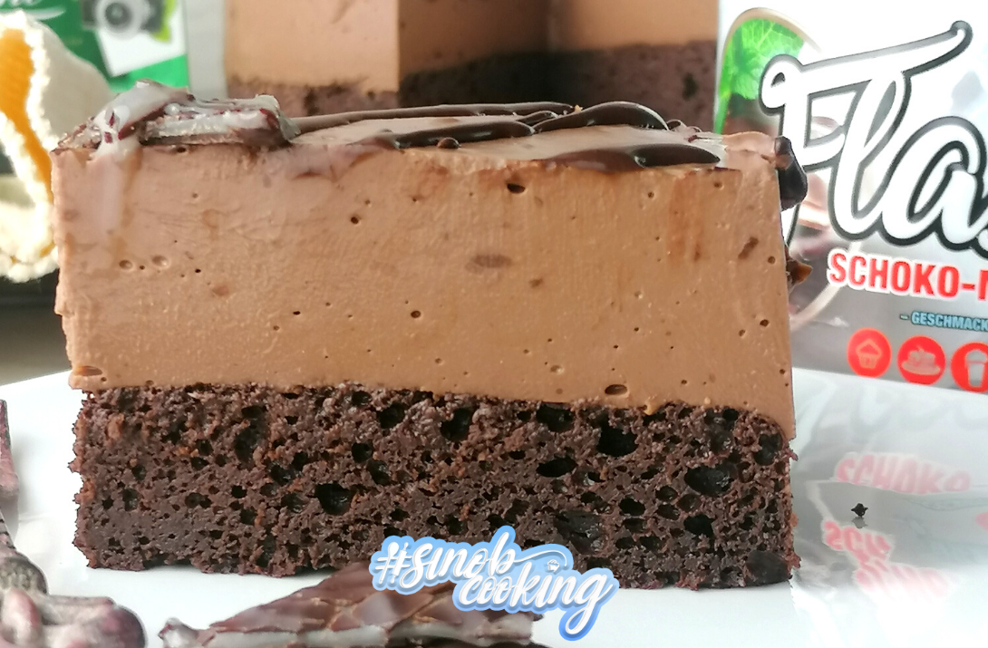 Schoko-Pfefferminz-Pudding-Torte