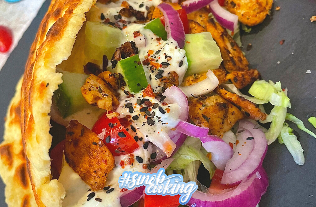 Hähnchen-Protein-Döner