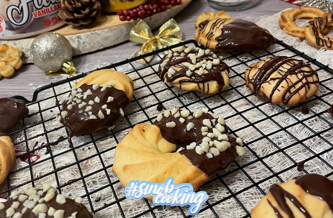 Zuckerfreies Spritzgebäck mit weniger Kalorien
