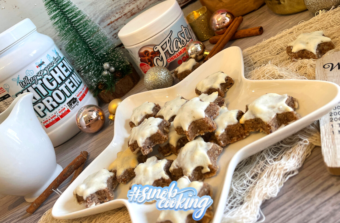 Kalorienarme Zimtsterne