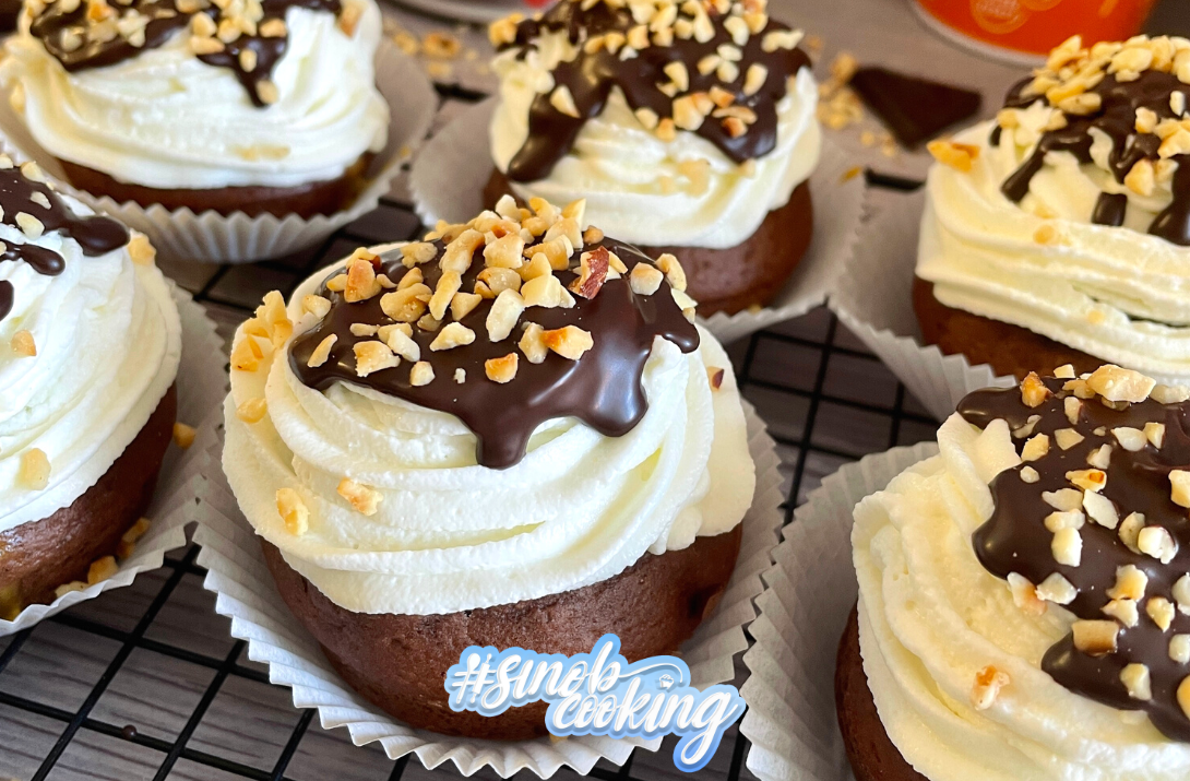Proteinreiche Maxi-King-Cupcakes