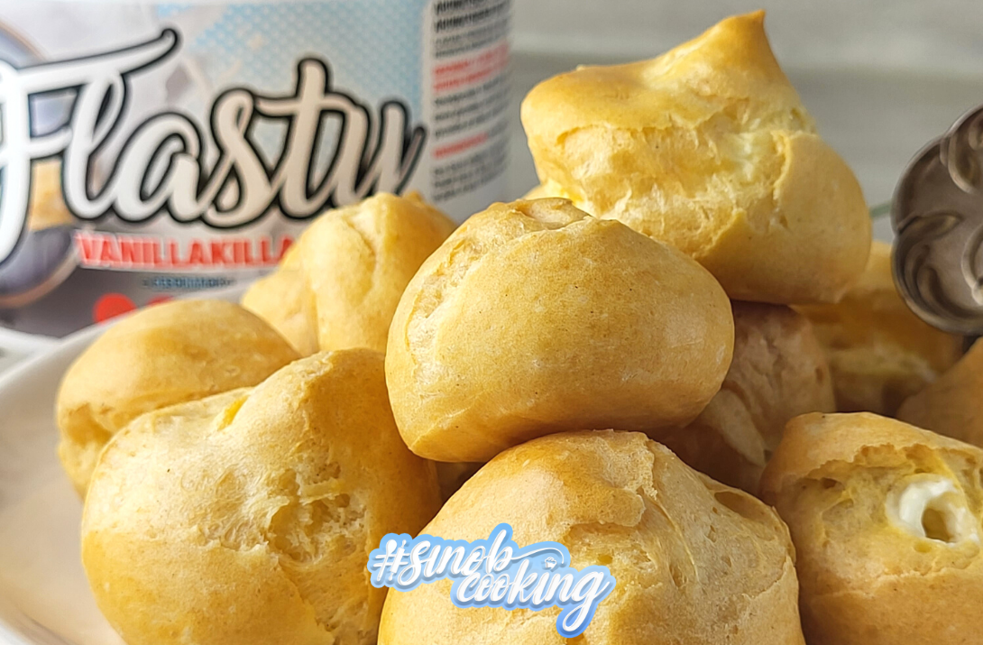 Kalorienarme Mini-Windbeutel