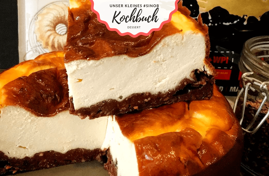 Quarkgenuss auf Schokoboden