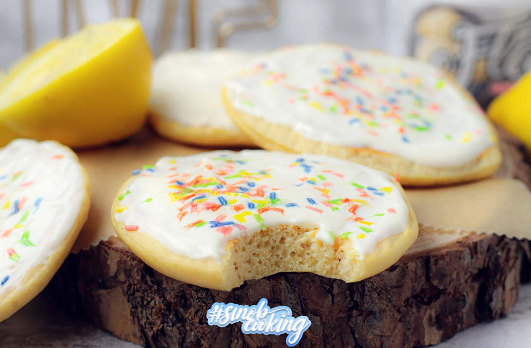 Protein-Amerikaner mit Zitrone