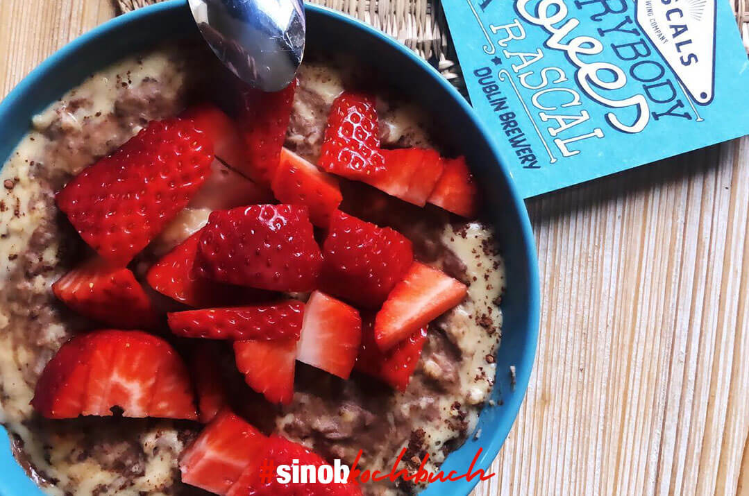 Sunny´s veganes Cookie-Dough-Porridge