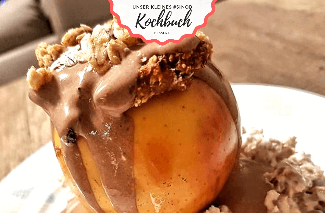 Bratapfel mit Spekulatiussoße