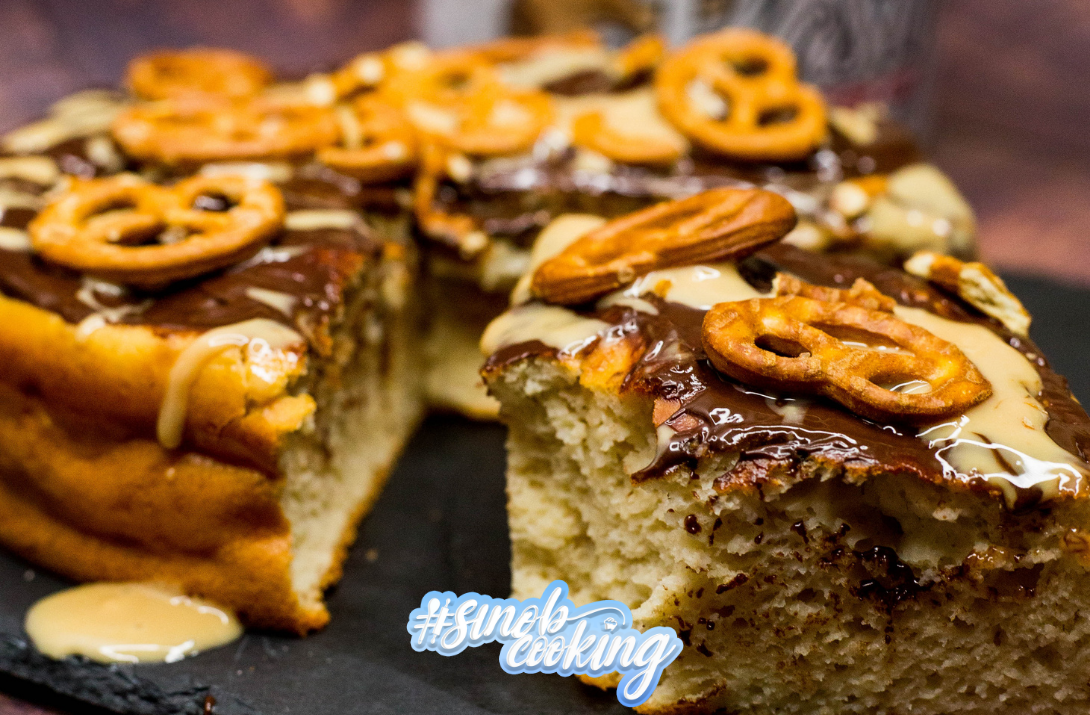Peanutbutter-Pretzel-Cake
