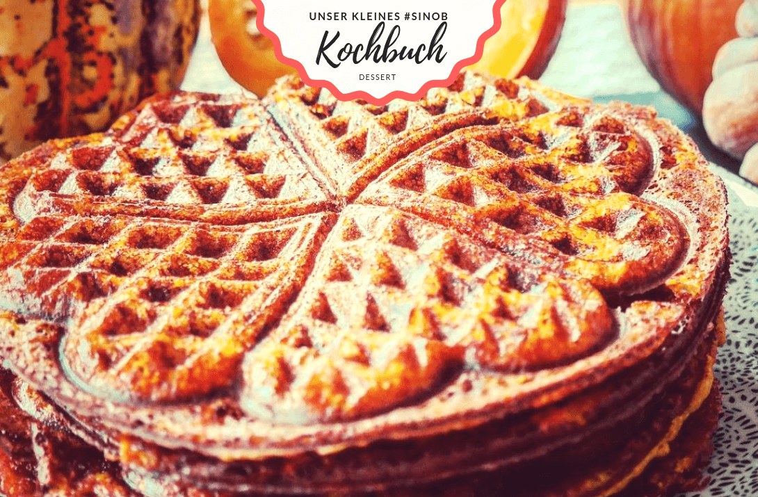 Deftige Kürbiswaffeln