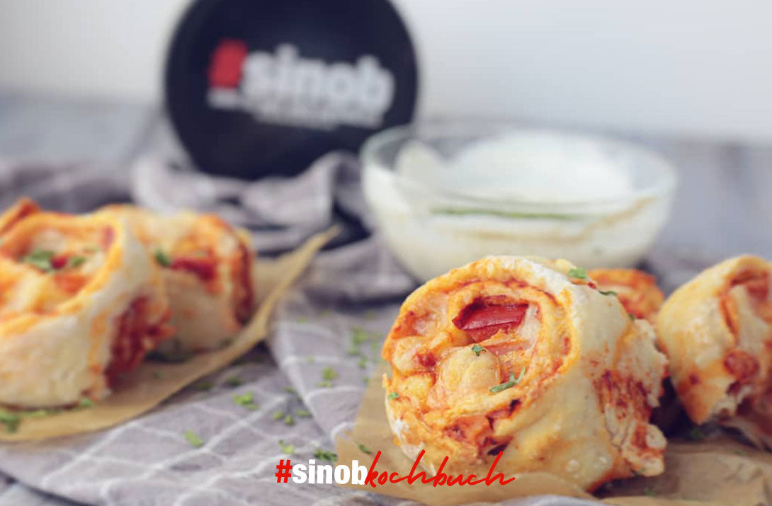 Protein-Pizzaschnecken