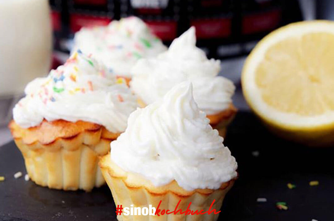 Buttermilch-Zitronen-Cupcakes