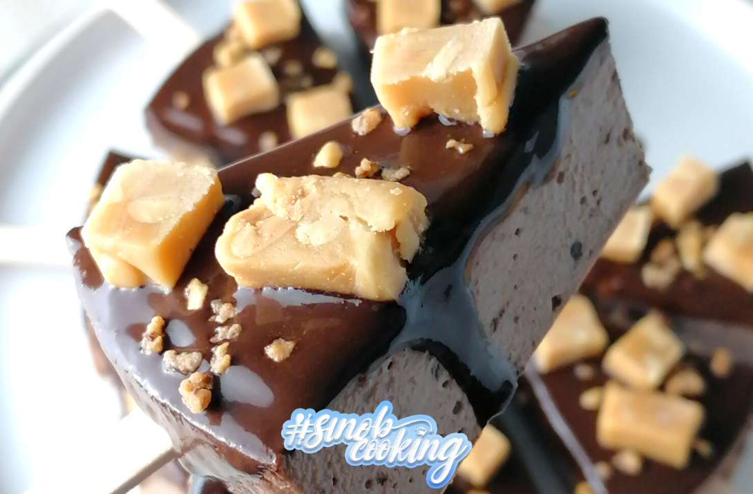 Schoko-Cheesecake-Sticks