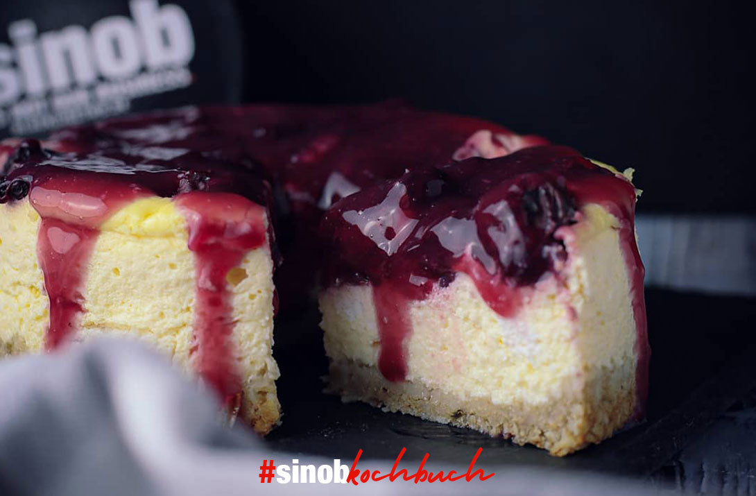 Cherry-Protein-Cheesecake