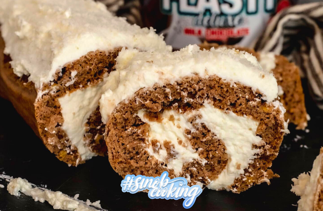 Schoko-Kokos-Biskuitrolle