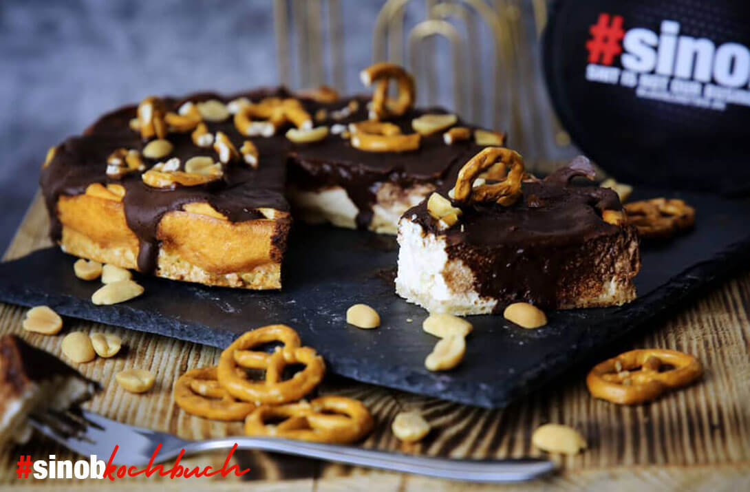 Peanutbutter-Pretzel-Cheesecake