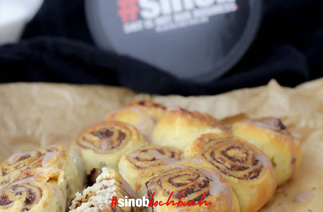 Schoko-Haselnuss-Schnecken