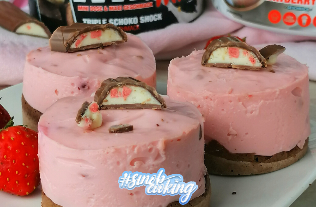 Erdbeer-Joghurt-Törtchen