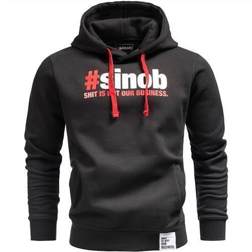 Lady Hoodie #sinob schwarz