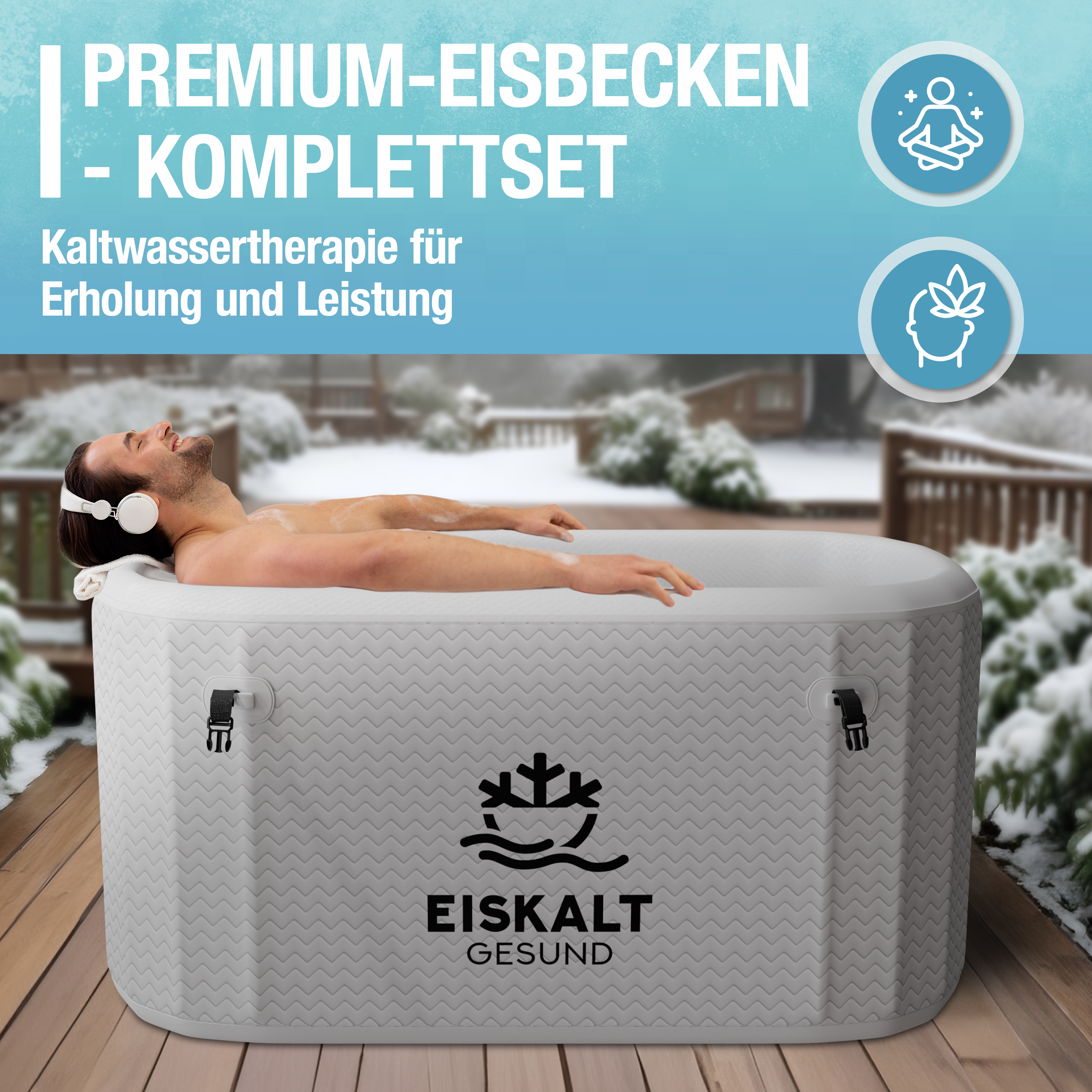 Eiskalt Gesund Eisbad deluxe