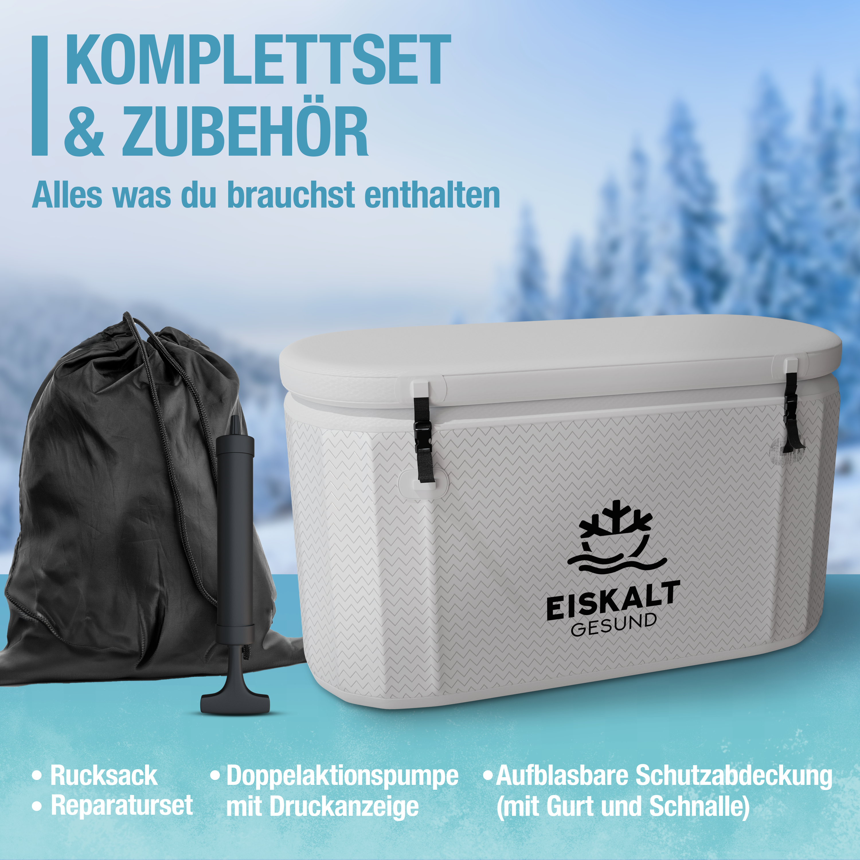 Eiskalt Gesund Eisbad deluxe