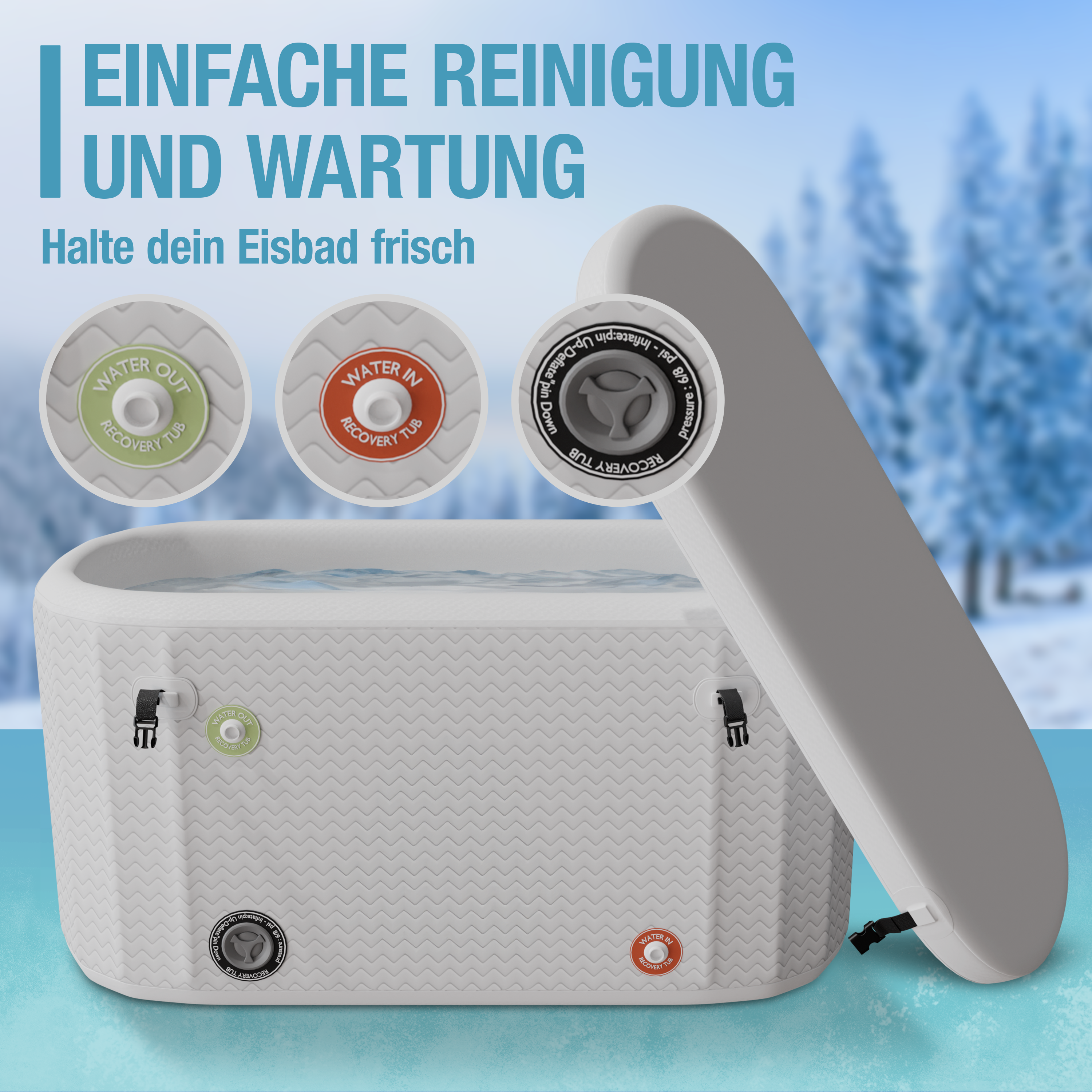 Eiskalt Gesund Eisbad deluxe