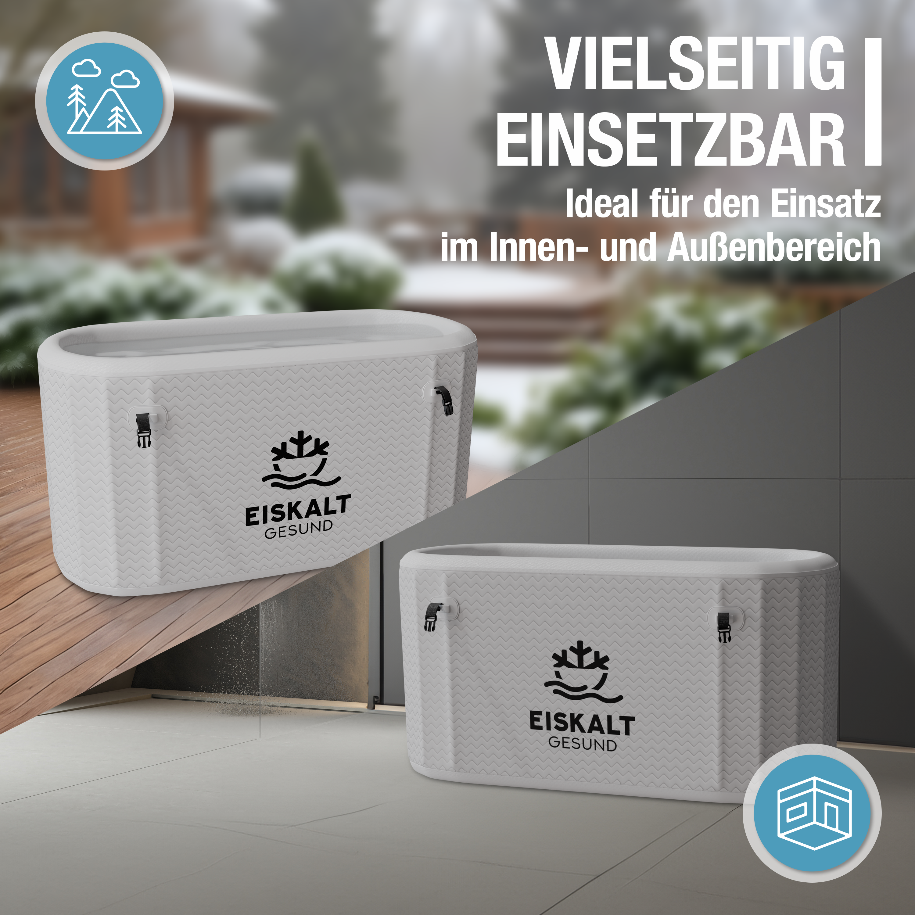 Eiskalt Gesund Eisbad deluxe