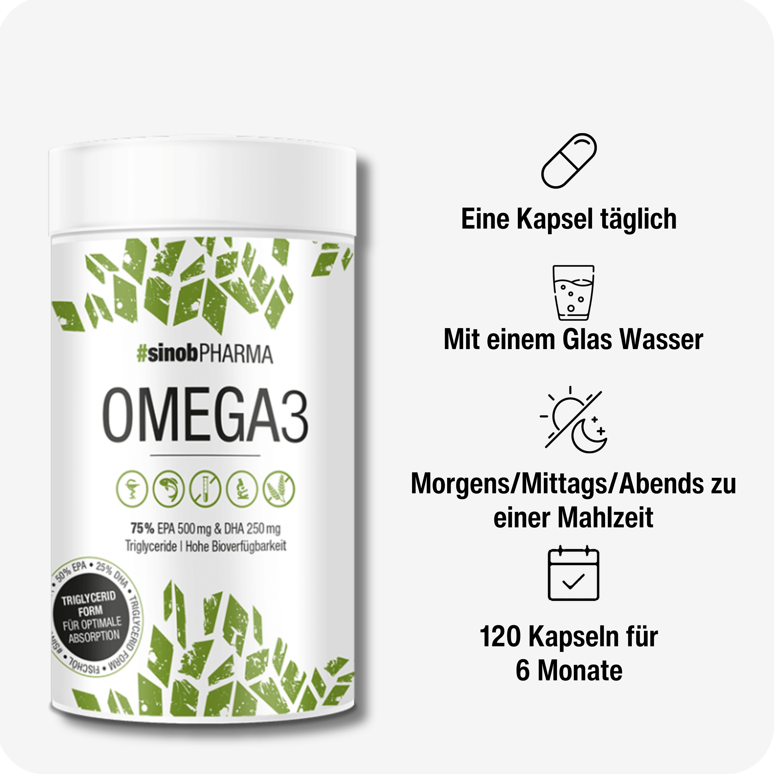 Omega-3 max 120 liquid Caps
