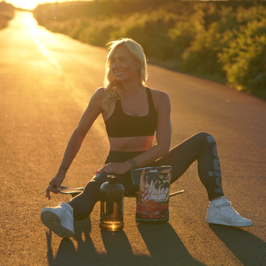 Waterjug 2200ml schwarz mit #sinob Logo