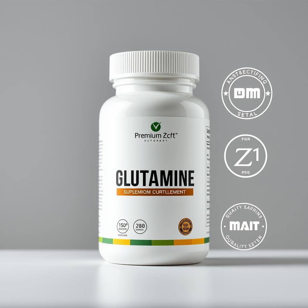 Hochwertiges Glutamin-Produkt in Premiumqualität