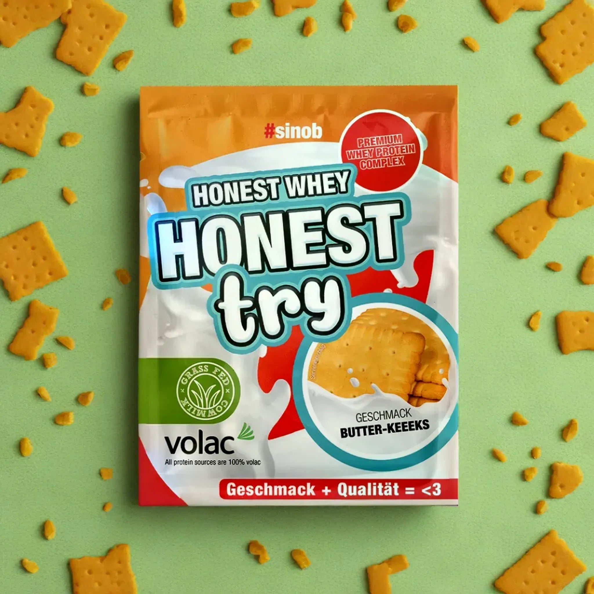 Honest Whey+ 30g Probierpack