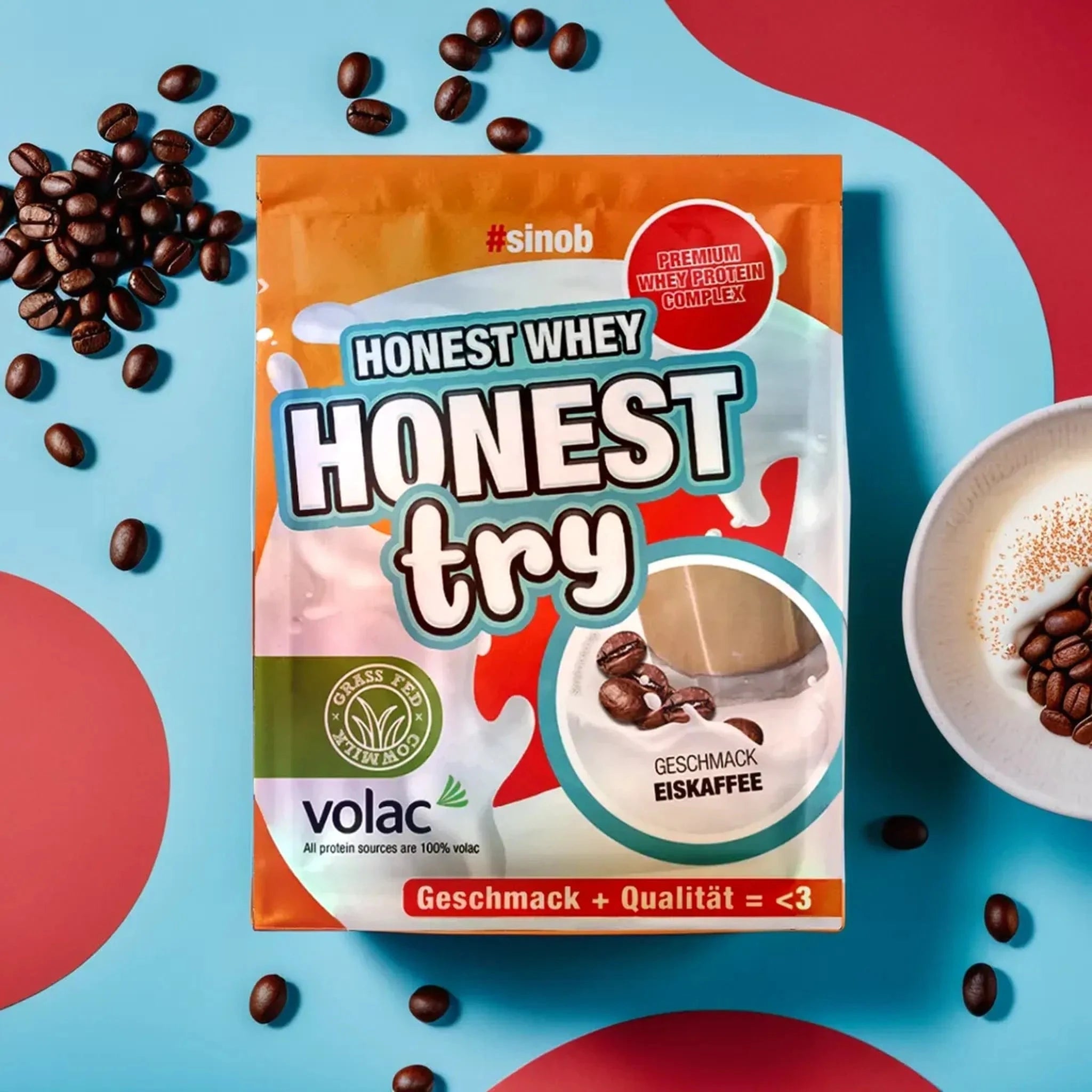 Honest Whey+ 30g Probierpack