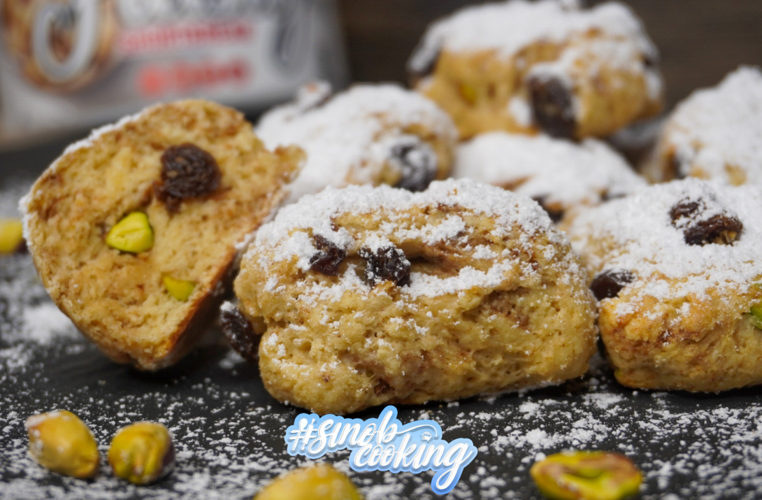 Protein-Stollenkonfekt