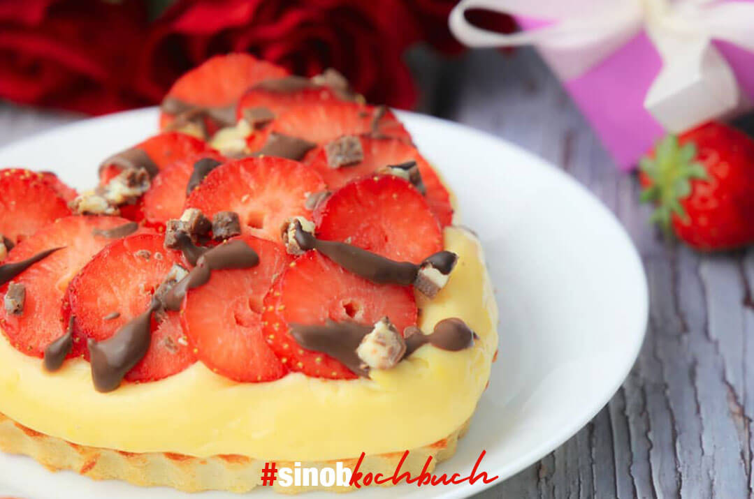 Erdbeer-Buttermilch Herz Erdbeer-Buttermilch Herz