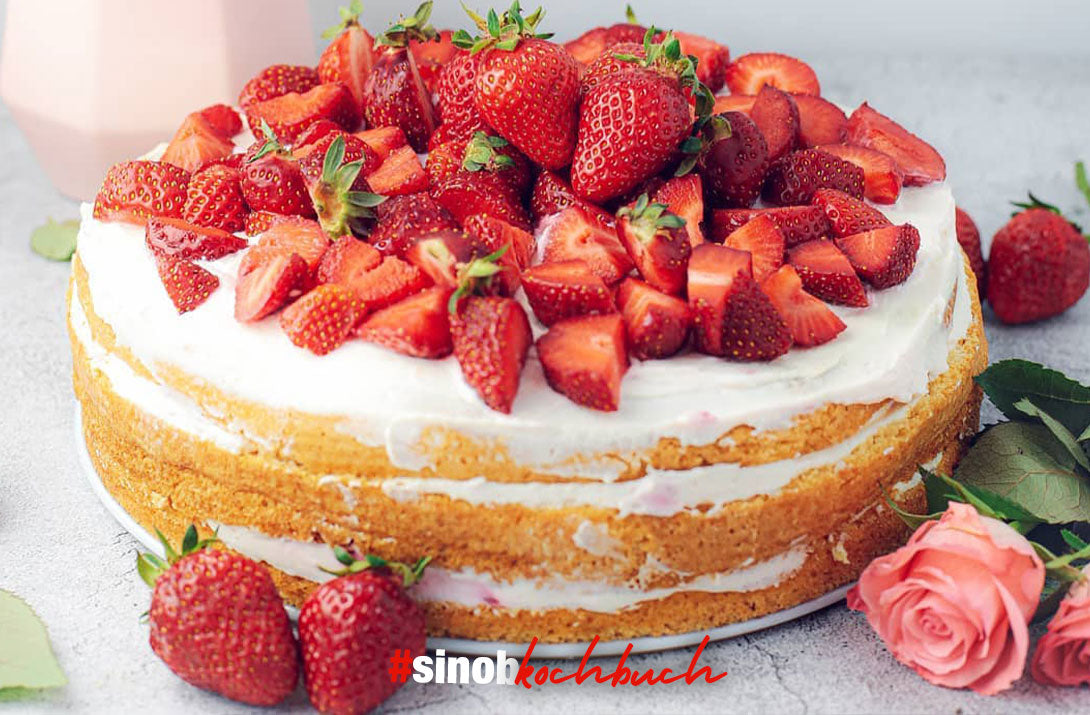 Erdbeertorte