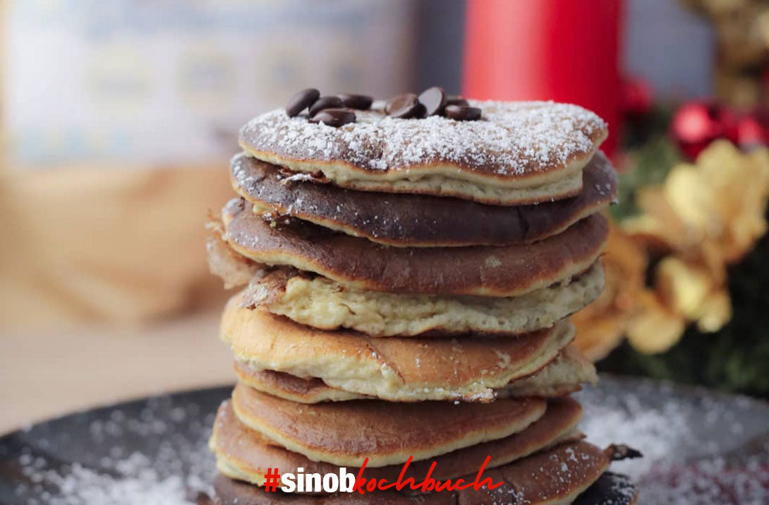 Schnelle Zimt-Protein-Pancakes