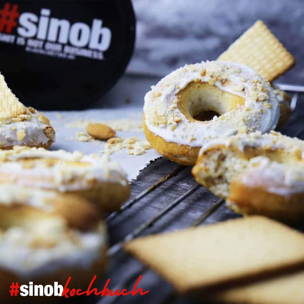 Butterkeks-Mandel-Donuts Butterkeks-Mandel-Donuts