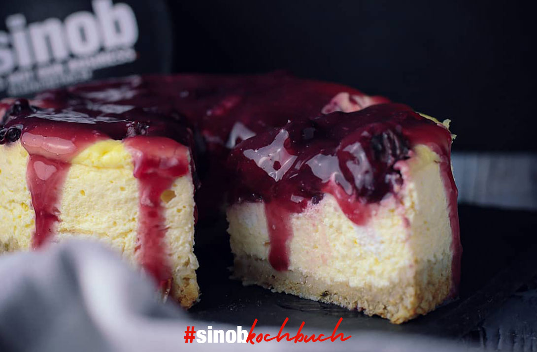 Cherry-Protein-Cheesecake