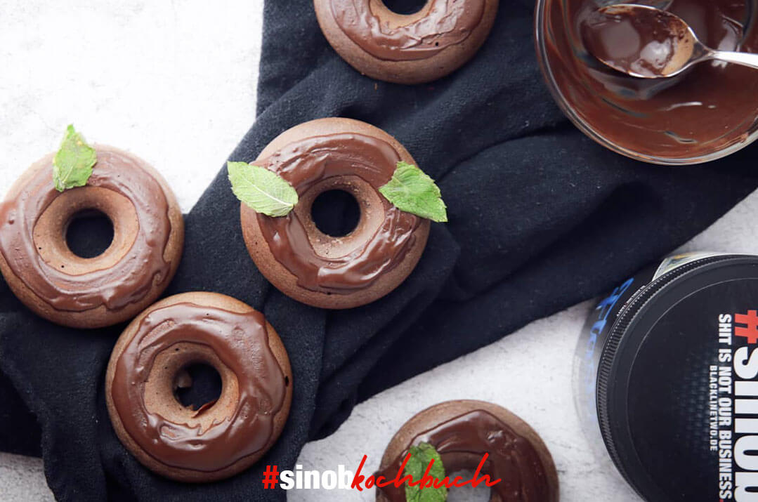 Schoko-Minz Donuts
