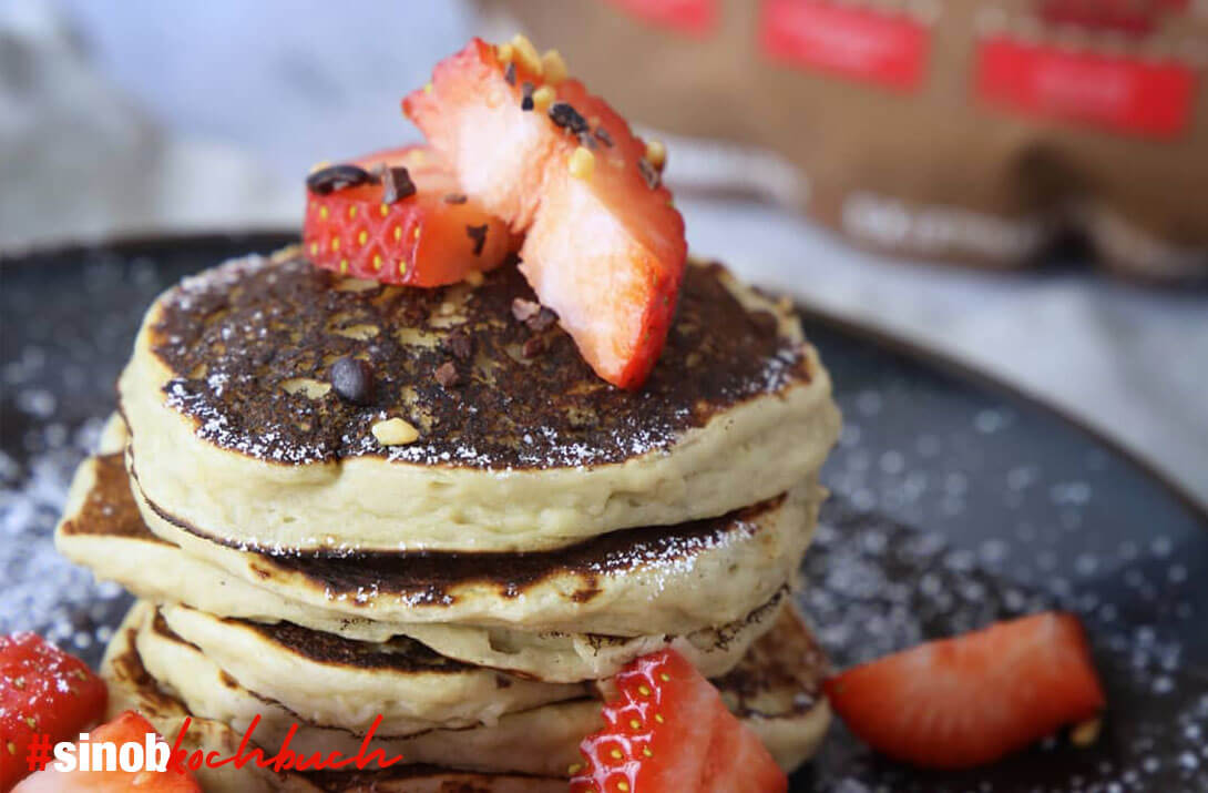 Vegane Bananen Pancakes