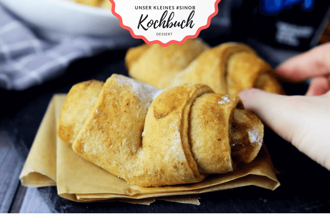 Cleane Franzbrötchen
