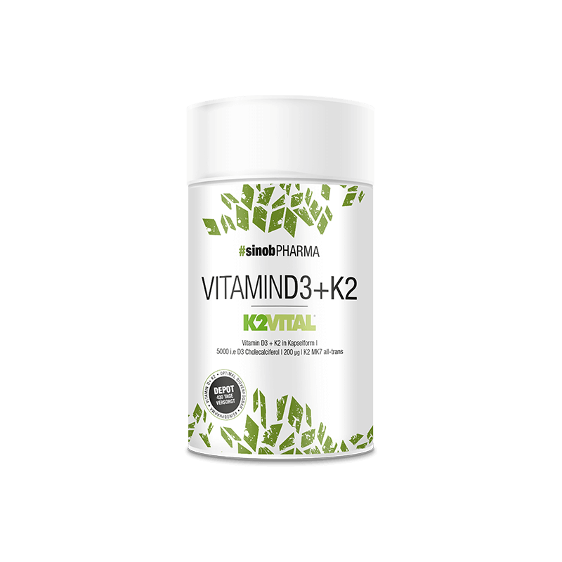 Vitamin D3+K2 60 Kapseln
