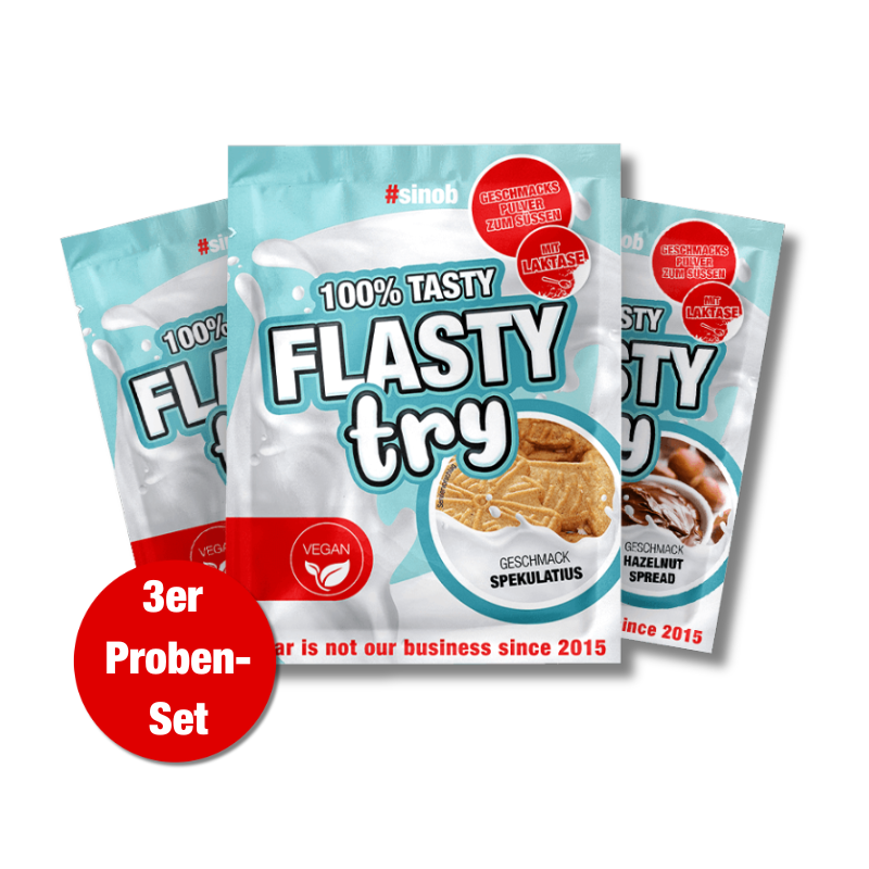 Flasty Try 30 g Proben 3er Set