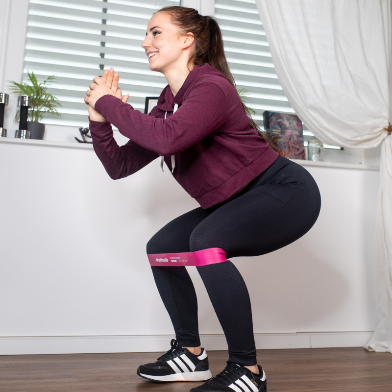 Trainingsbänder - Booty Bands, 4 Stück im Set mit Tasche