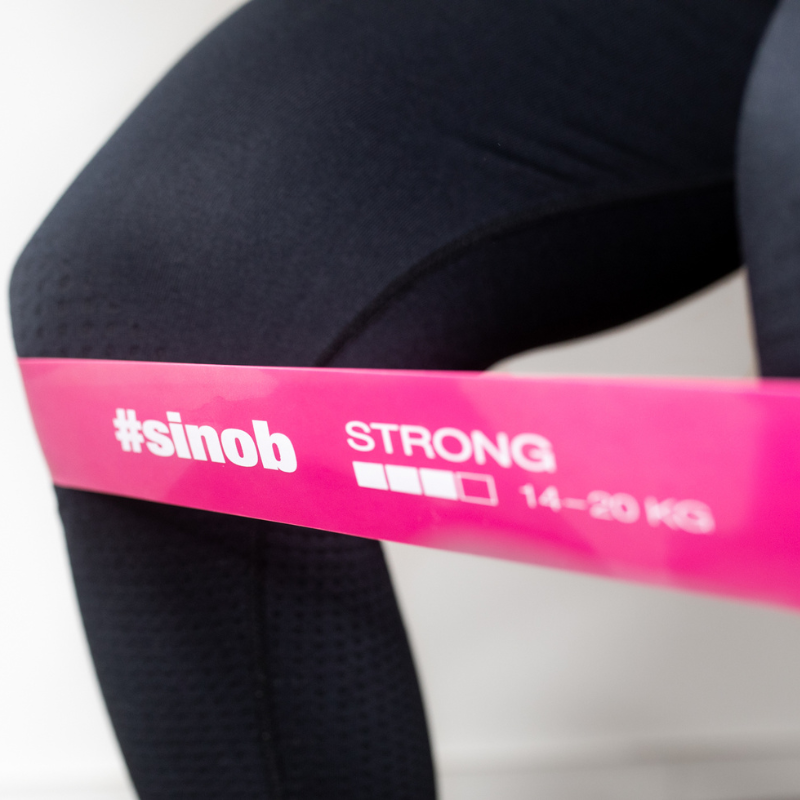 Trainingsbänder - Booty Bands, 4 Stück im Set mit Tasche