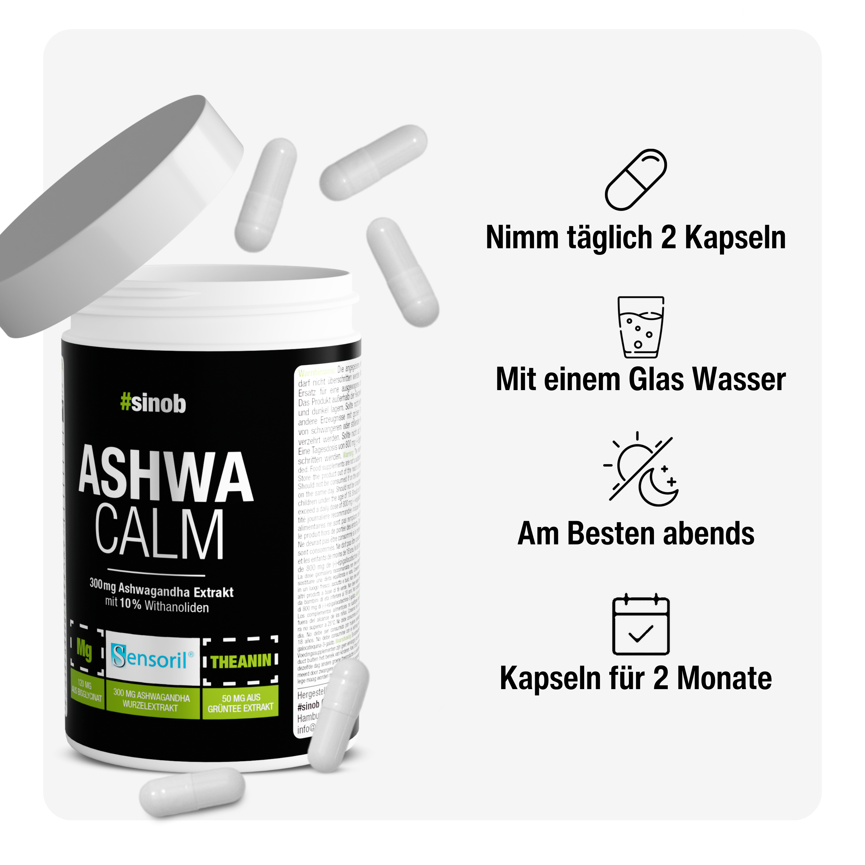 Ashwagandha Ashwa Calm 120 Kapseln